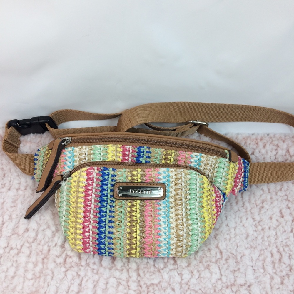 🛑SOLD❌ Rosetti Belt Waist Sling Bag Rainbow Color